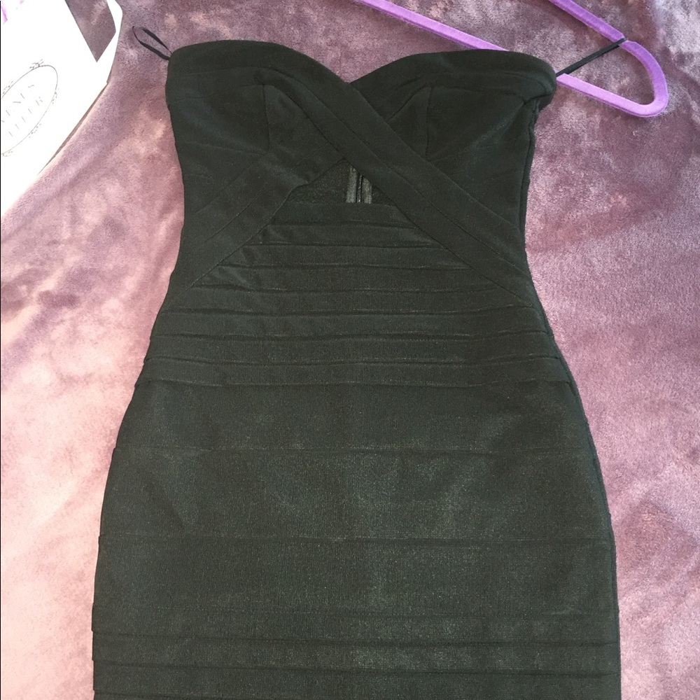Black dress - tube top